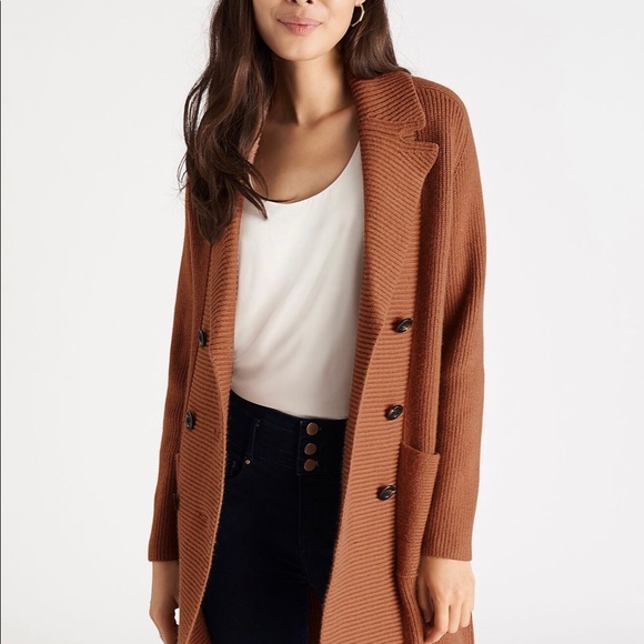 Ann Taylor Sweaters - Ann Taylor Double Breasted Coatigan. New. LP